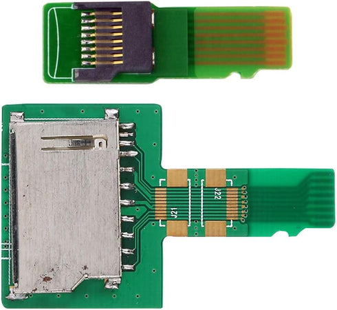 xiwai 1Set SD TF Card Socket Female to Micro-SD TF Male Memory Card Kit Extension Adapter Testing Tools Extender...