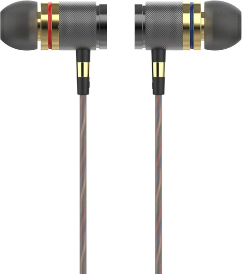 Betron YSM1000 Earphones in Ear Headphones Wired 3.5mm Jack Tangle-Free Cable Case and Noise Isolating Earbuds......