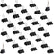 50 Pcs Extra Large Binder Clips 2 Inch Durable Black Big Paper Clamps for Office School Personal Document Organizing...