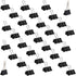 50 Pcs Extra Large Binder Clips 2 Inch Durable Black Big Paper Clamps for Office School Personal Document Organizing...