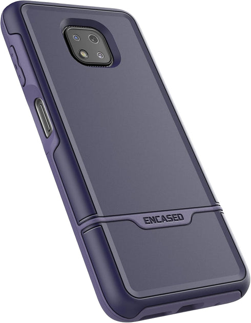 ENCASED Rebel Series for Moto G Power 2021 Case Military Grade Full Body Rugged Cover (Motorola G Power 2021 ONLY) Purple...