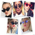 FBHLZ Women Cat Eye Sunglasses Retro women Narrow Cat Eye Sunglasses Goggles Retro Sun Glasses Summer Accessories...