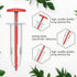 Mini Sowing Seed Dispenser, Small Sower Seed Spreader Manual Handheld Seed Planter Mini Hand Spreader Garden Seed Planter for Carrot, Lettuce, Gra...