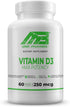 Vitamin D3 Max Potency Dietary Supplement – Immune, Hormonal, Muscle, Teeth and Bone Health Support - Easy to Swallow (250 mcg - 60 Softgels)...