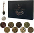 Witchcraft Supplies Kit 30Packs - Herbs for Spells -,Beginner Witch Kit Box with Antique Spoon Witch Starter Kit Ideal Pagan Altar Decor, Witchy G...