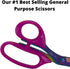 Lefty’s Left Handed Scissors - Stainless Steel Durable Blades - Great for Sewing, Cutting Fabric, Kitchen, General Purpose, School items - Gifts f...