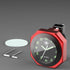 Waterproof 7/8"- 1 1/8" Handlebar Luminous Dial Motorcycle Clock for Dirt Bike Motocross Yamaha Kawasaki Honda Suzuki Harley Davidson (Silver)...