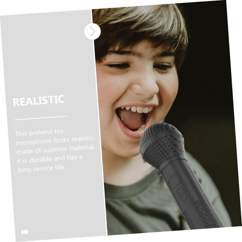Vaguelly 5pcs Simulation Microphone Pretend Microphone Kids Creative Toys Fake Microphone Prop Microphone Model Childrens Toys Toddler Microphone ...