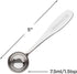 Loose Leaf Tea Spoon Measure | One Cup of Perfect Tea | Stainless Steel Scoop | Premium High Polish Finish...