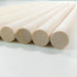 1/2 x 12 Inch, Hardwood Dowel Rods, Unfinished Birch Round Sticks for Arts Crafts and DIY Projects, 10 pcs...