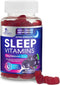 Sleep Vitamins - Fast Acting, Powerful & Natural Sleep Gummy Supplement for Adults - Fall Asleep Naturally with 12mg Melatonin, Chamomile & Zinc -...