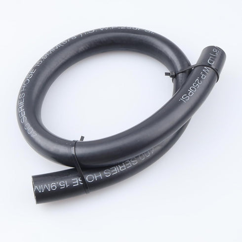 5/8" ID NBR Push on Hose Fuel Line Engine Liner Compatible with Fuel System, E85, E10, Oils, Ethanol, Lubricants and Coolant, 2 Feet, Black...