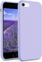 IceSword iPhone Case 2022/2020/7/8 Silicone Purple, Liquid Gel Rubber Cover, Drop Protection 4.7" iPhone SE 3 - Purple...