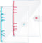 A5 Binder 6-Ring Clear Binder Notebook Cover, 2 Pack Pink + Blue Round Ring, A5 Planner Budget Binder with Snap Closure (A5, Clear Cover + Pink/Bl...