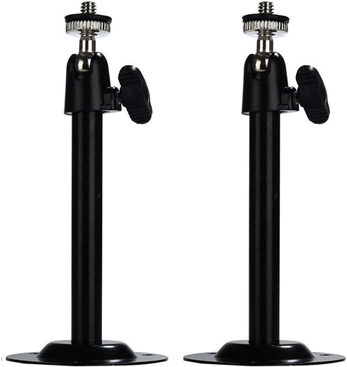 5.5inch Security Camera Wall Mount for Arlo,CCTV Bullet Camera Outdoor/Indoor Video Camera Ceiling Mount (2 Packs, Black)...