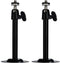 5.5inch Security Camera Wall Mount for Arlo,CCTV Bullet Camera Outdoor/Indoor Video Camera Ceiling Mount (2 Packs, Black)...