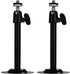 5.5inch Security Camera Wall Mount for Arlo,CCTV Bullet Camera Outdoor/Indoor Video Camera Ceiling Mount (2 Packs, Black)...