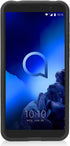 Z-GEN - Alcatel Onyx 5008R - Hybrid Phone Case w/Ring Stand + Tempered Glass Screen Protector - RS2 Gray...