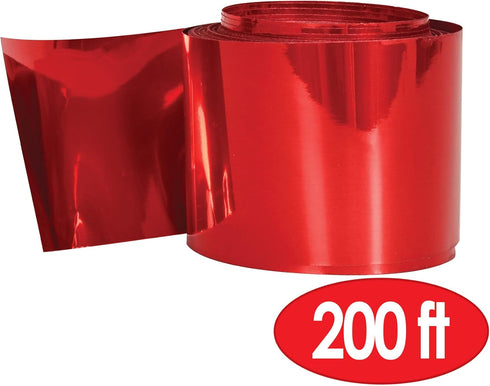 Beistle Red Gleam 'N Streamer Metallized Streamer...
