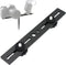 8"/20cm Dual Speedlite Camera Mount Tripod Bracket Flash Extension Bar, LED Video Light, DSLR Flash Light...