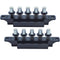 Dasunny 2 Pcs MQ165 Kitchen Range Hood Pushbutton Switch Range Hood Key Board Switch, 4A 250V AC