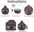Diffuser,Essential Oil Diffusers,Diffusers for Home,Humidifier, Colorful LED USB Wood Humidifier with USB Cable...