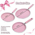 Nonstick Frying Pan Skillet, 7" Pink Skillet with Non Stick Coating, Aluminum Egg Pan with Stay Cool Handles, Practical Kitchen Cookware for Home ...