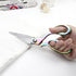 NatSumeBasics 8" Fabric Scissors Rainbow All Stainless Steel Sewing Tailor Scissor Craft Shear Heavy Duty Dressmaker Shears for Home Office (Rainb...