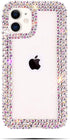 BONITEC Jesiya for iPhone 11, 3D Glitter Sparkle Bling Case Luxury Shiny Crystal Rhinestone Diamond Bumper Clear Protective Cover Clear for Women...