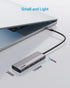 USB C Hub, 5-in-1 USB C multi-port adapter for MacBook Pro,USB C to HDMI Hub dongle, with 4K HDMI,100W PD, 3*USB 3.0,USB C adapter compatible with...