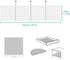 Shelf Liner Drawer Liner Non-Slip Mat Shelves Liners 12" X6.5’ Grid Pattern PVC Non-Adhesive Grip Liner Anti-Slip Mat for Kitchen Cabinets Wire Sh...