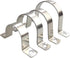4 Inch Pipe Strap 304 Stainless Steel Conduit Strap 2 Hole Heavy Duty Strap Clamp for Tube Pipe or Wire Cord Installation(102mm 5pcs)...