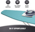 Ironing Board Cover, Heat Reflective Silicone Coating, Full Scorch Resistant Thick Padding, Nose Pocket, Elastic Edges, Heavy Duty Iron Pad Covers...