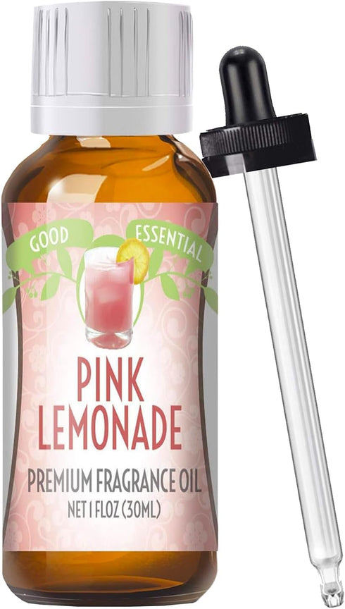 Good Essential Professional Pink Lemonade Fragrance Oil for Diffuser, Candles, Soaps, Lotions, Perfume - 30ml/1 fl oz Candle & Soap Fragrance Oil...