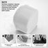 Annhua Dental Orthodontic Retainer Case Cleaning, Denture Cup Holder Case Travel, Denture Retainer Bath Box Storage Soaking Box...