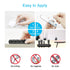 Cord Organizer, Cable Clips Cord Holder, Cable Management USB Cable Power Wire Cord Clips, 2 Packs Cable Organizers for Car Home and Office (5, 3 ...