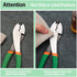 Electrician's Terminal Crimp Pliers with Cutter Wire Crimping Tools Cable Wire Electrical Cutter Crimper with PVC Handle Electrical Pliers for 10 ...
