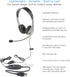 Cyber Acoustics USB Stereo Headset (AC-851B)...