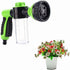 Car Foam Cannon Hose Sprayer Dispenser, Blaster Wash Gun, 8 Watering Patterns, Cars Washing, Cleaning Pets, Shower, Plants Watering Supplie...