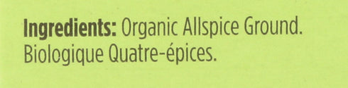 Spicely Organic Allspice Powder 0.45 Ounce ecoBox Certified Gluten-Free...