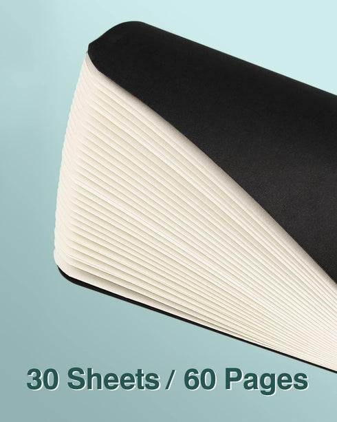Mini Notepads Bulk 36 Pack Small Journal Pocket Notepad-Black Cover Notebooks 3.5 x 5.5 Inches, 30 Sheets/60 Pages, for Kids to Writing...