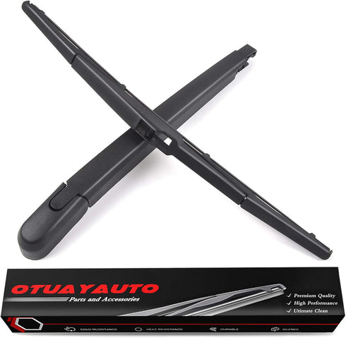 Replacement for 2004-2009 Lexus RX350 RX330 RX400h, Rear Windshield Back Wiper Arm blade Set - OTUAYAUTO Factory OEM Replacement 8524148050...