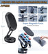 2 Pack Alloy Folding Magnetic Car Phone Holder 360° Rotation Magnetic Phone Holder for Car Super Strong Magnet Magnetic Phone Mount Magnetic Cell ...