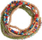Pingyongchang Rice Beads Crystal Fringe Bracelet for Women Boho Colorful Handmade Stackable Bead Bracelets Set Multicolor Seed Layered Stretch Bra...