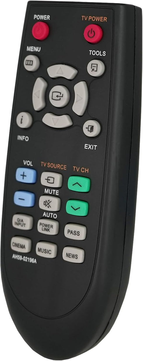 AH59-02196A Replaced Remote fit for Samsung Active Speaker HT-WS1 HT-SB1R HT-SB1G HT-WS1G HT-WS1R HTSB1G HTWS1G HTWS1R HT-SB1...