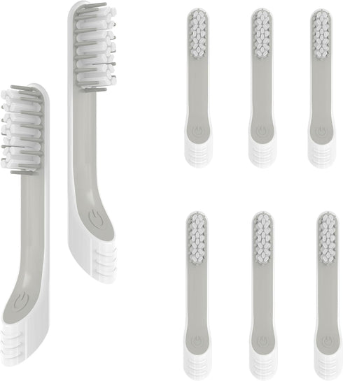 Toothbrush Replacement Heads Compatible with Quip, 8 Packs, Electric Brush Head Refill for Quip, White...