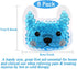 Small Ice Packs, Gel Ice Packs for Injuries Hot & Cold Ice Packs Bulk Reusable Gel Bead Ice Pack Cold Compress for Pain Relief (8 Count Dog (Pack ...