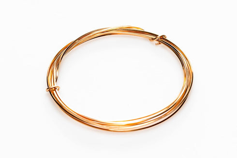 18 Gauge, Bronze Wire CDA #521 Alloy Jewelry Grade Dead Soft (Square) Made in USA - 5FT by CRAFT WIRE...