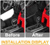 Gear Shift Knob, ATV Gear Selector Shifter Knob Shift Handle Replacement Compatible with Polaris RZR 570 800 900 1000...