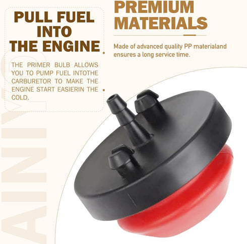 570682 570682A 570629B Primer Bulb Replace Tecumseh Snowblower AV520 HMSK100 HMSK105 HMSK110 & Troybilt 751-10888a 951-10639A 951-10639A 751-10639...